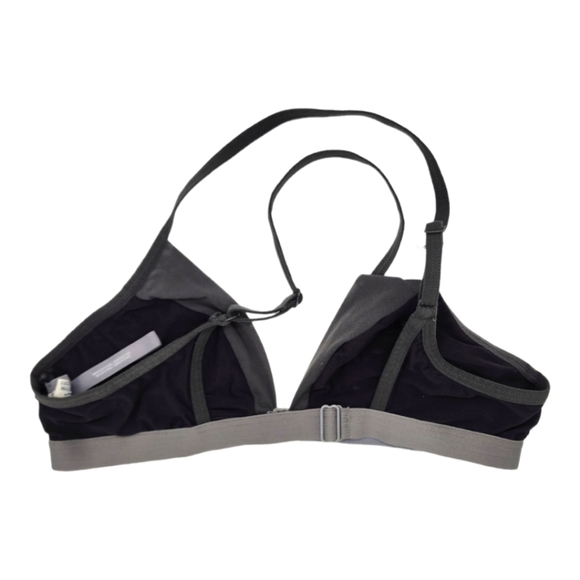 Aerie Unlined Halter Bra X Small Black - Picture 2 of 4